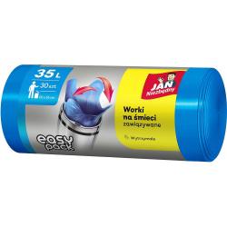 Jan Niezbędny worki HD Easy Pack 35L/30szt. niebieskie