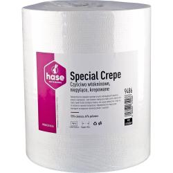 Hase czyściwo włókninowe Special Crepe, bezpyłowe 9486 155m krepowane białe