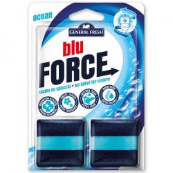 General Fresh Blu Force kostka do spłuczki o zapachu morskim 2szt