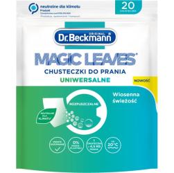 Dr. Beckmann Magic Leaves chusteczki do prania tkanin Uniwersalne 20szt. Wiosenna Świeżość