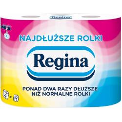 Regina papier toaletowy dwuwarstwowy Najdłuższe Rolki 4szt.