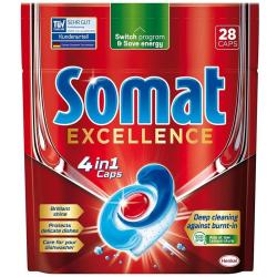 Somat Excellence 4in1 kapsułki do zmywarki 28 szt.
