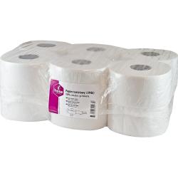 Hase papier toaletowy Jumbo biały, 9004 100m Celuloza 2-W, 12 sztuk