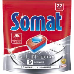 Somat All In 1 tabletki do zmywarek Extra 22 sztuki