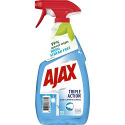 Ajax płyn do szyb 500ml Triple Action Blue spray