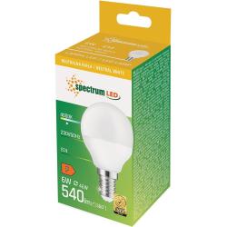 Spectrum LED żarówka E14 6W biała
