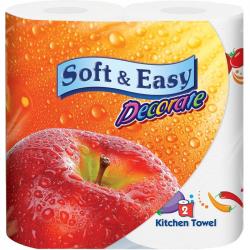 Soft & Easy ręcznik papierowy dwuwarstwowy 2szt. Decorate