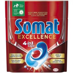 Somat Excellence 4in1 kapsułki do zmywarki 8 sztuk