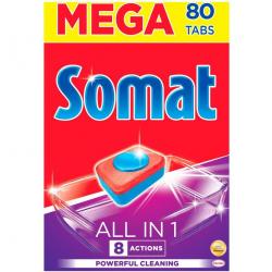 Somat All In 1 tabletki do zmywarki 80 sztuk