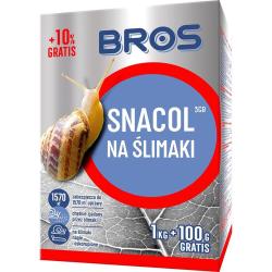 Bros Snacol 3GB granulat zwalczający ślimaki 1kg+100g gratis