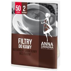 Anna Zaradna filtry do kawy Rozmiar 2 50szt
