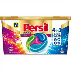 Persil Discs 4in1 kapsułki do prania tkanin 28 sztuk Kolor