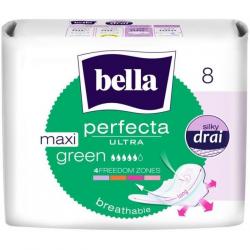 Bella podpaski długie Perfecta ultra maxi green 8 szt.