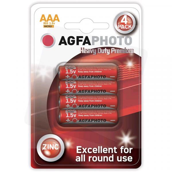 AgfaPhoto baterie AAA R03 1,5V 4szt