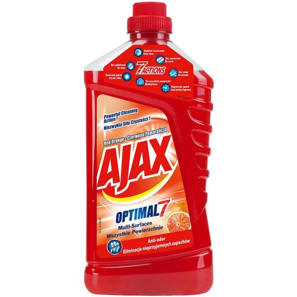 Ajax płyn uniwersalny 1L Czerwona Pomarańcza