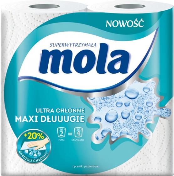 Mola ręcznik Maxi Dłuuugie Ultra Chłonne 2-warstwowy 2 sztuki