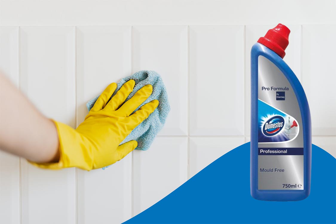 domestos mycie glazury