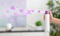 odświeżacze w sprayu