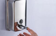 podajniki mydła w płynie