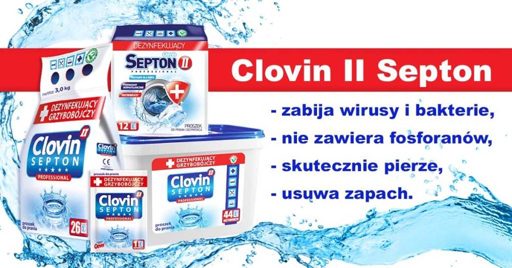 Clovin II Septon do dezynfekcji prania