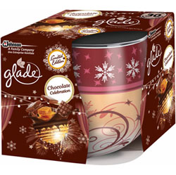Glade by Brise świeca Chocolate Celebration 120g odświeżacz powietrza