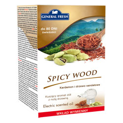 General Fresh elektryczny odświeżacz powietrza zapas kardamon i drzewo sandałowe