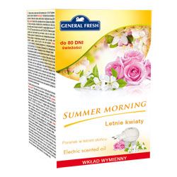 General Fresh elektryczny odświeżacz powietrza zapas Letnie kwiaty