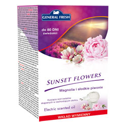 General Fresh elektryczny odświeżacz powietrza zapas magnolia i piwonia