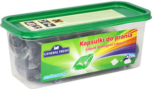 General Fresh kapsułki do prania 20szt