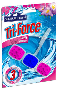 General Fresh Tri-Force kostka do wc kwiatowa