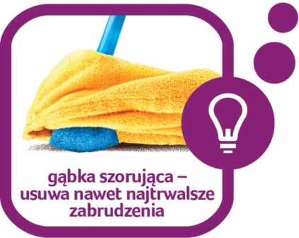 mop z mikrofibry Gosia czyścik