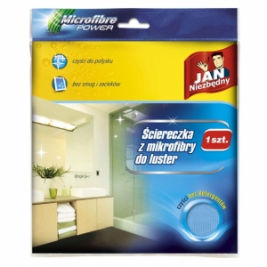 Jan Niezbędny ścierka z mikrofibry do luster