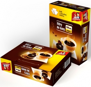 Jan Niezbędny filtry do kawy rozm. 2 100 szt.