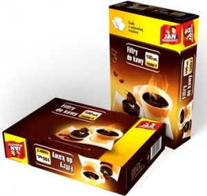 Jan Niezbędny filtry do kawy rozm. 4 - 100 szt.