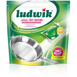 Ludwik all in one kapsułki do zmywarki 25szt