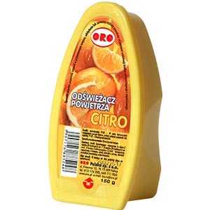 ORO odświeżacz powietrza w żelu cytrynowy 150g
