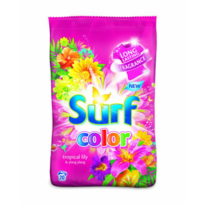 Surf proszek do prania 1,4kg Color różowy