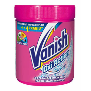 Vanish Oxi Action Oxi Powerlift odplamiacz do tkanin proszek 500g