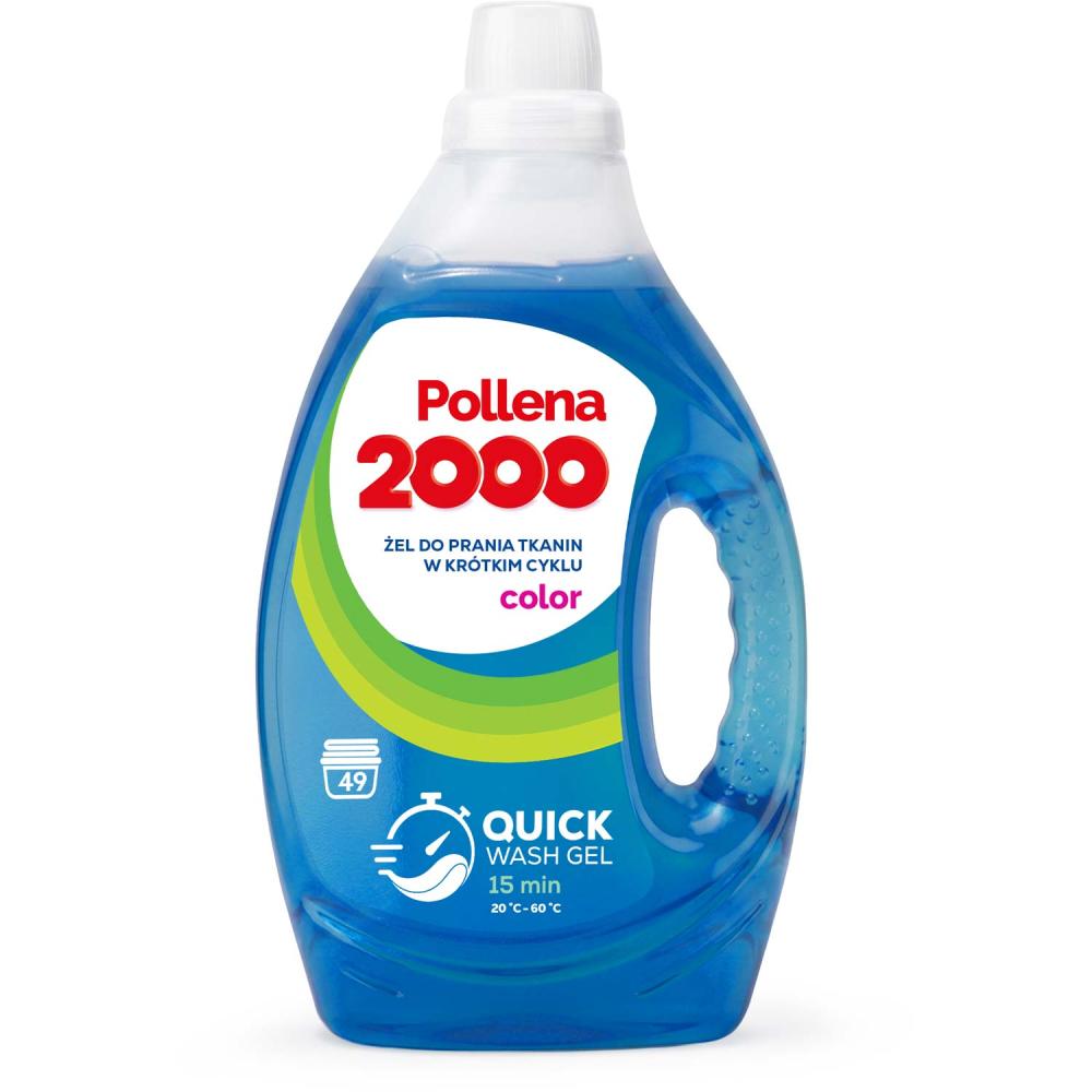 Pollena 2000 żel do prania Krótki Cykl 1,96L Kolor