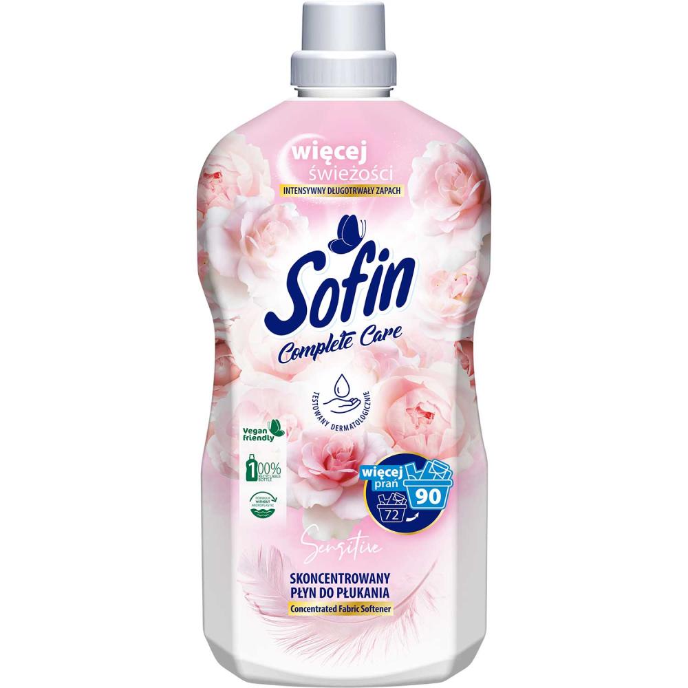 Sofin skoncentrowany płyn do płukania Complete Care Sensitive 1,8L
