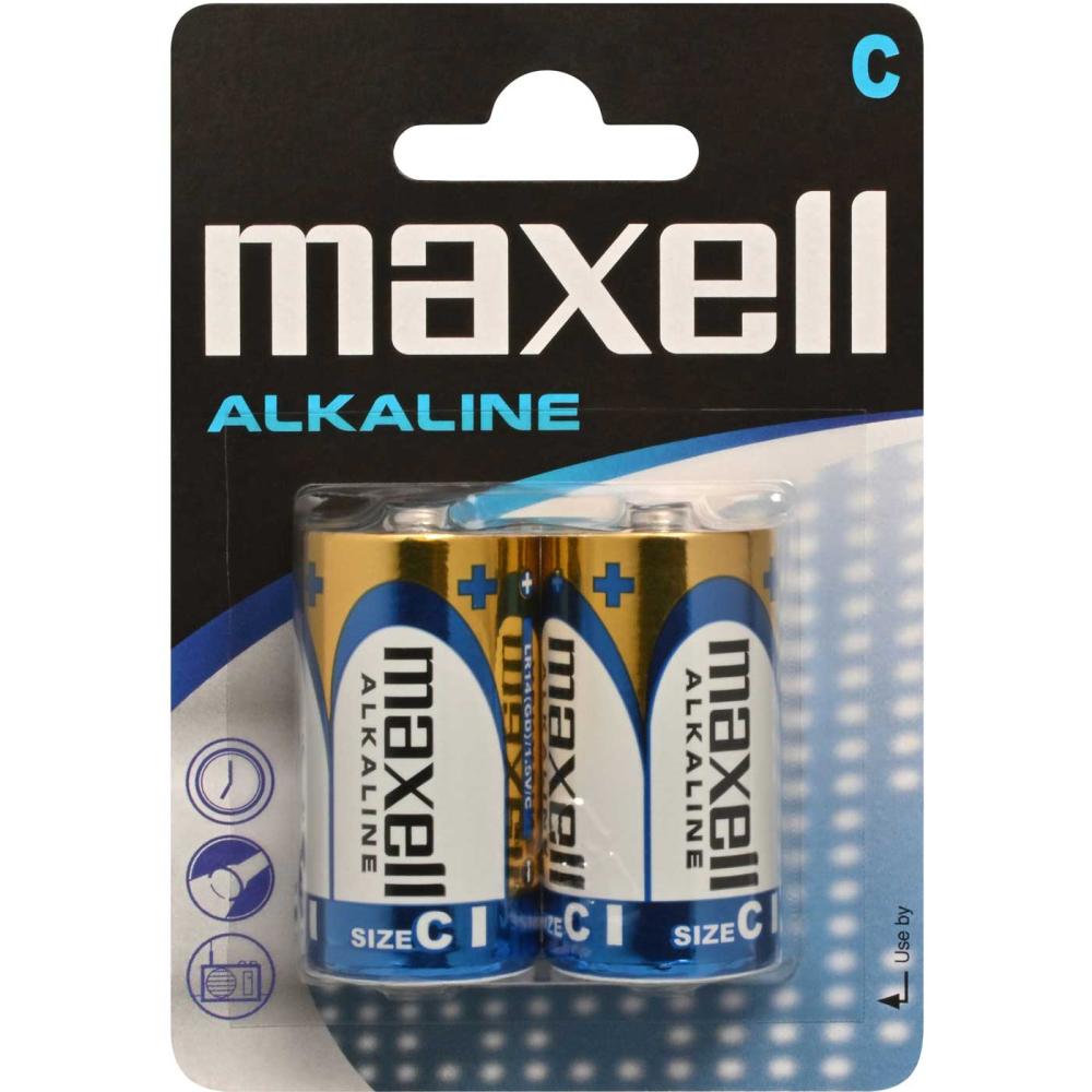 Maxell Alkaline bateria alkaliczna LR14 2szt blister