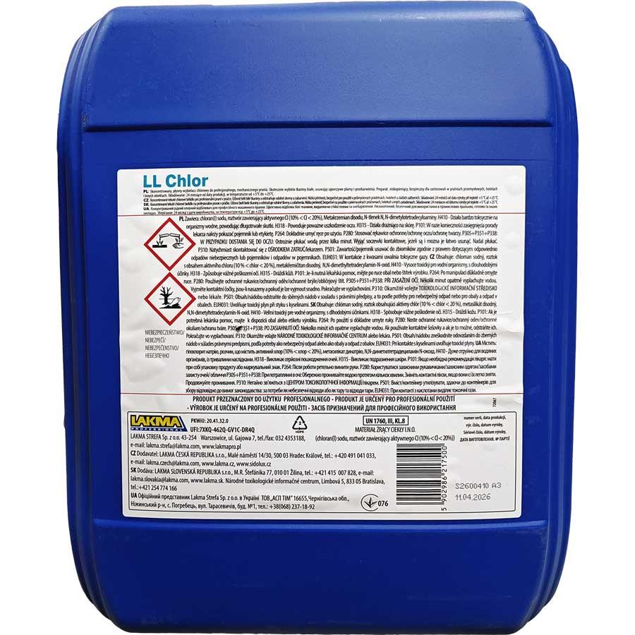 Profimax LL CHLOR płynny wybielacz chlorowy 24kg
