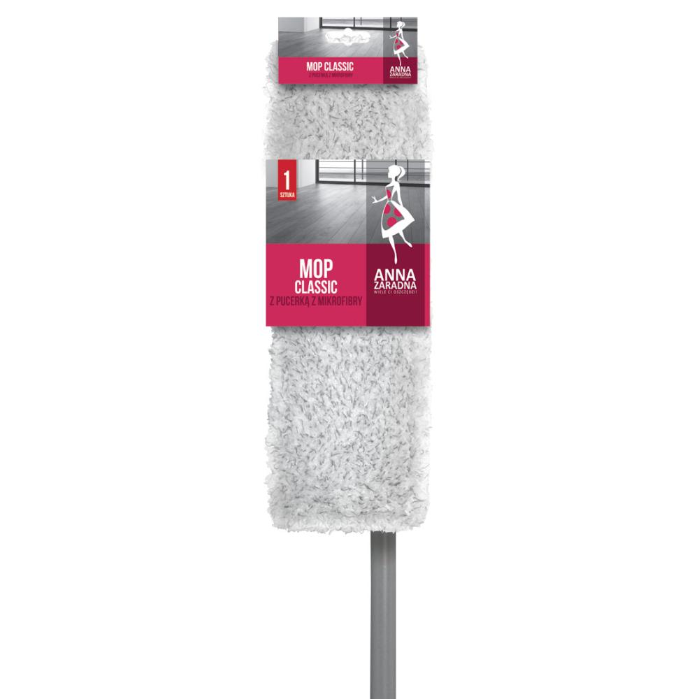 Anna Zaradna mop Classic płaski z mikrofibry 40cm