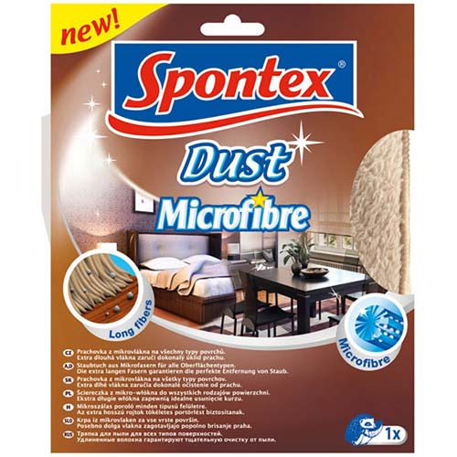 Spontex Dusters Spontex Dust ściereczka z mikrofibry 1szt - CzystySklep.pl