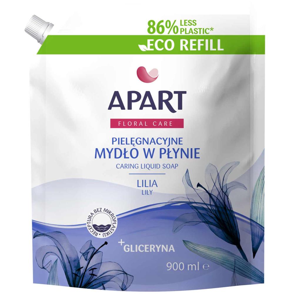 Apart mydło w płynie 900ml zapas Lilia
