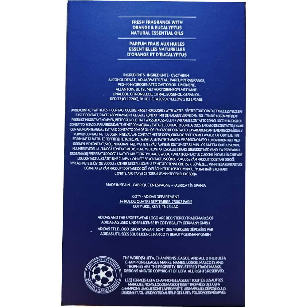 Adidas płyn po goleniu 100ml Champions Star