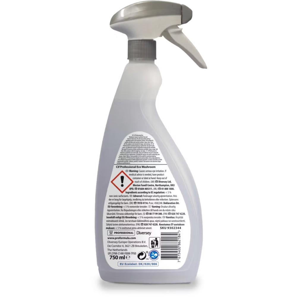 Cif Professional Eco Washroom 750ml płyn do łazienki spray
