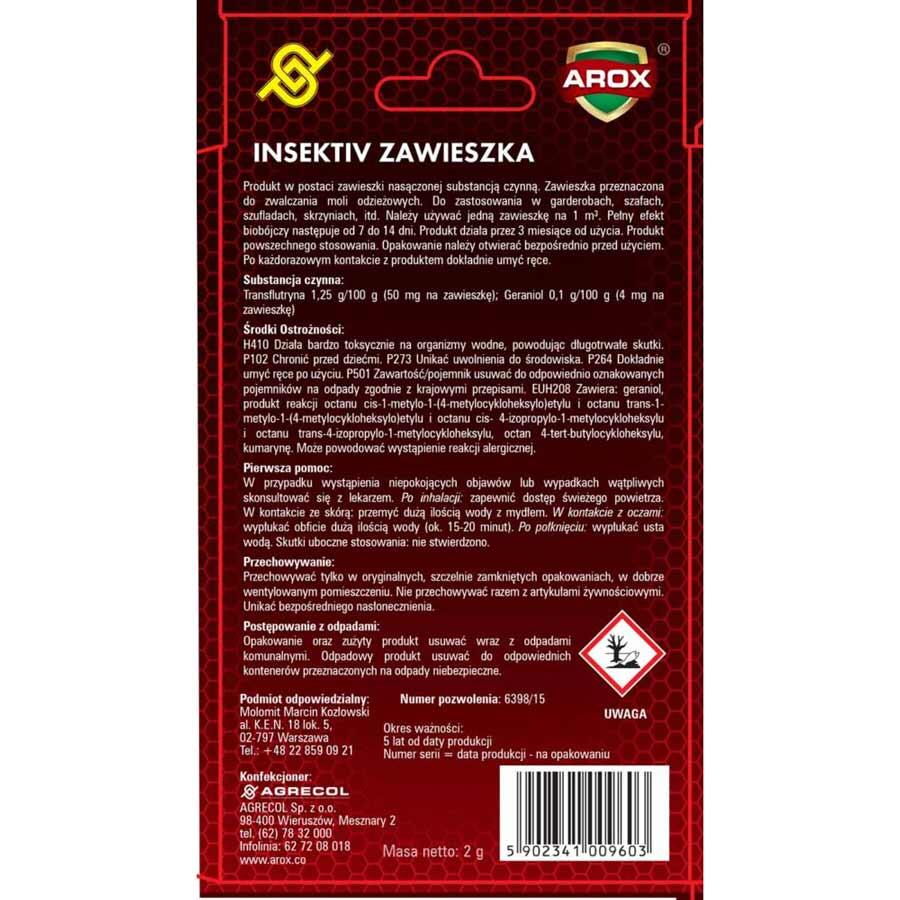 Arox koszyczek na mole lawendowy
