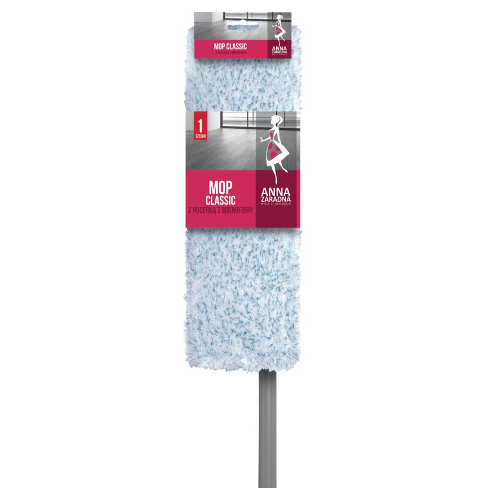 Anna Zaradna mop Classic płaski z mikrofibry 40cm