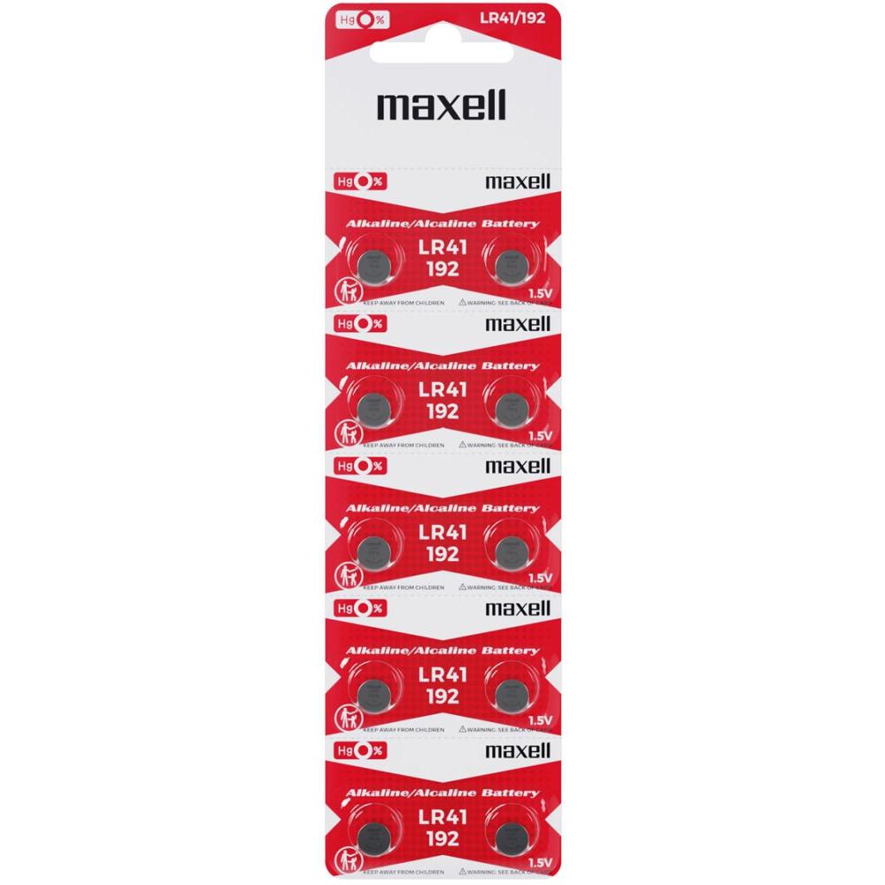 Maxell Alkaline bateria alkaliczna LR41/192 10szt. blister